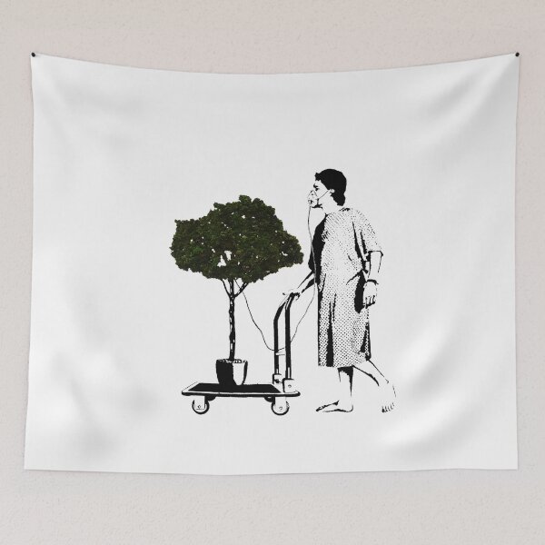 Item preview, street art | Nature Inhale | tree | Sick designed and sold by NerdyBerlin.