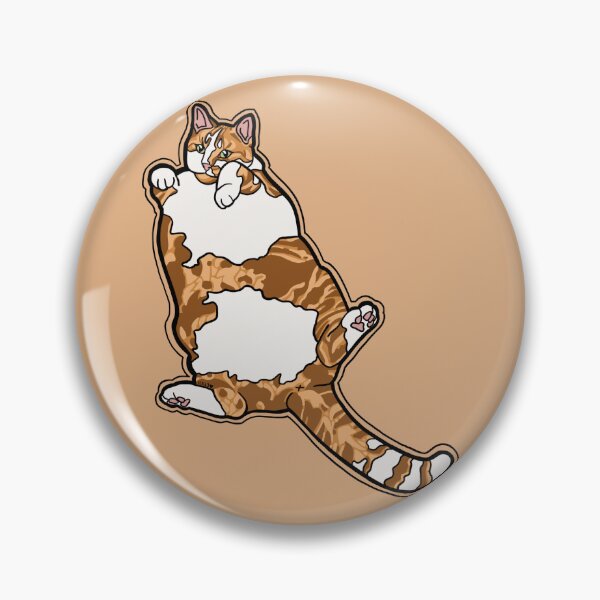 Item preview, Big Tummy Orange Tabby designed and sold by katehascontent.