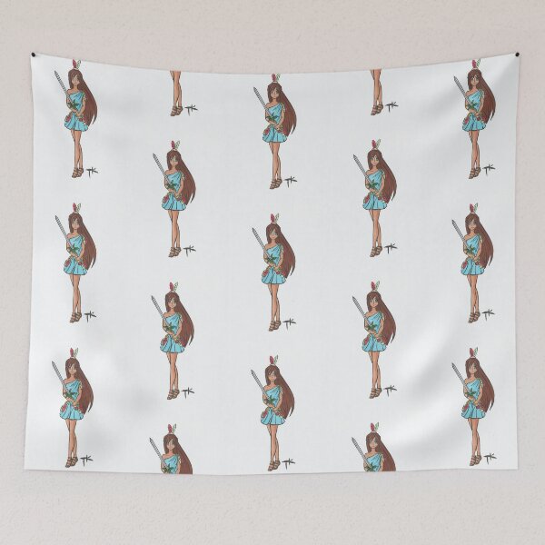 Item preview, girl with sword designed and sold by Anmioma.