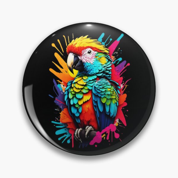 Item preview, Colorful Parrot designed and sold by Meliafroggy.