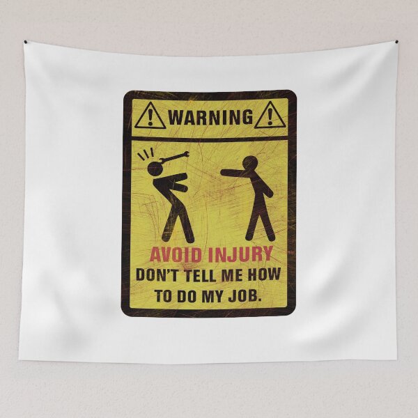 Item preview, Avoid Injury At Work designed and sold by Gadgetmobile.