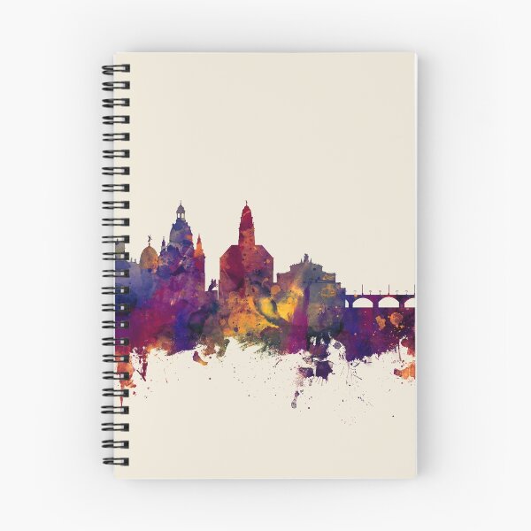 Artikelvorschau, Dresden Deutschland Skyline entworfen und verkauft von ArtPrints.