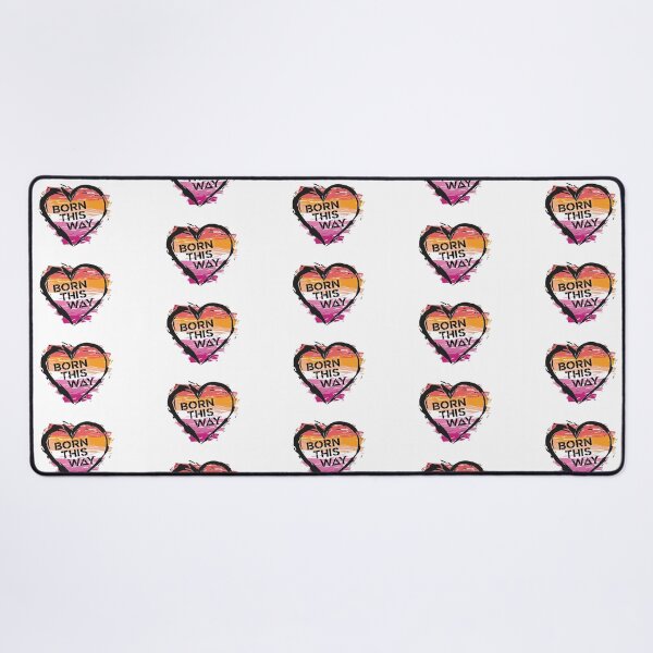 Artikelvorschau, Auf diese Weise geboren, Lesbian Pride Flag Heart Design LGBTQ+ entworfen und verkauft von Vision-Tees.