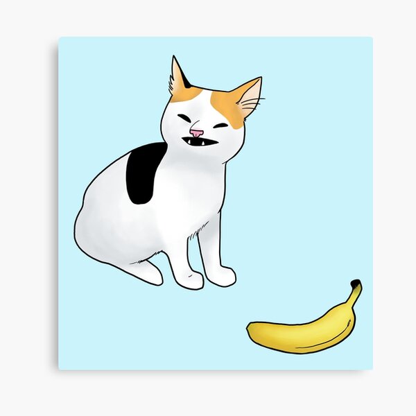 Banana cat. Бананья кот. Бананья Мем. Кот банан Мем. Банана Кэт Мем.