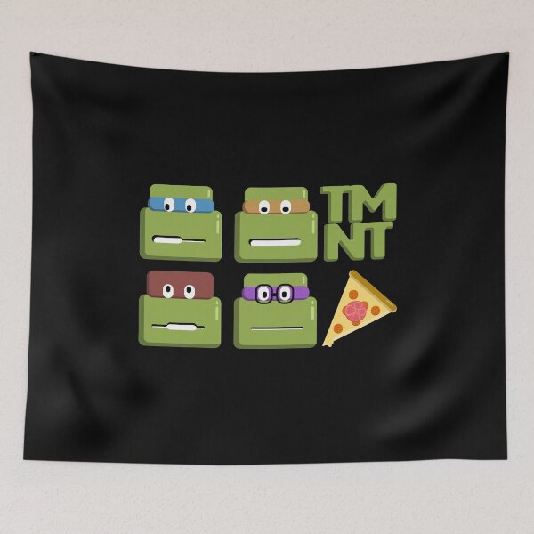 Item preview, Teenage Mutant Ninja Turtles - TMNT - Slice of pizza - Flat design designed and sold by ManoTV.