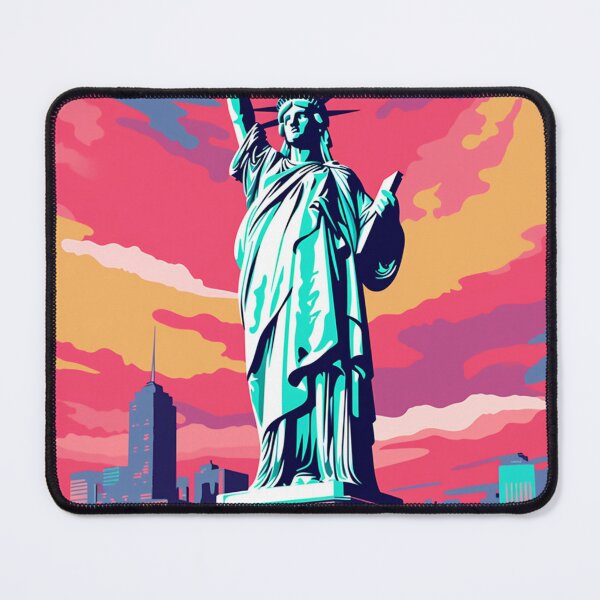 Item preview, A Pop Art Travel Print of New York - US designed and sold by StudioRedKoala.
