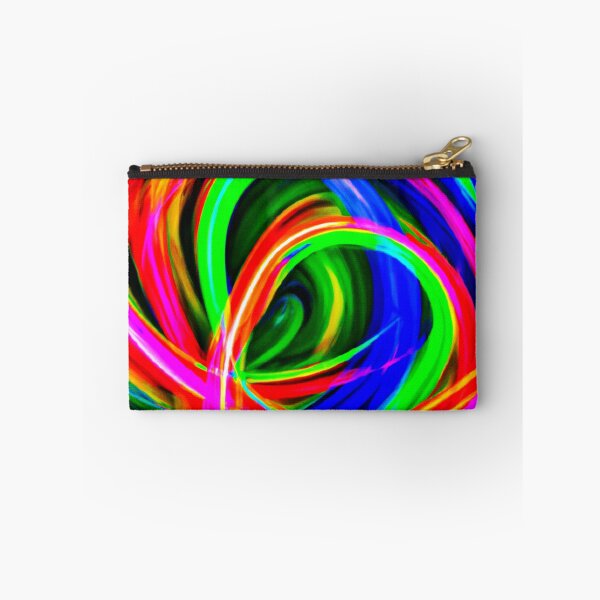 Item preview, Dynamic Neon Abstract Hues designed and sold by Health And Fitness Posts e-Store.