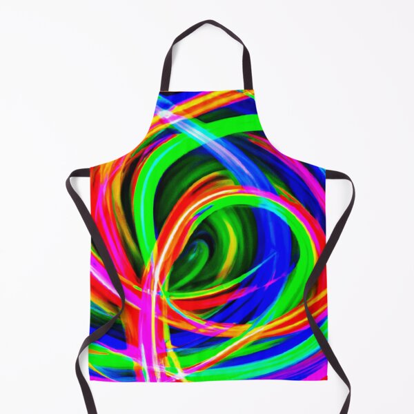 Item preview, Dynamic Neon Abstract Hues designed and sold by Health And Fitness Posts e-Store.