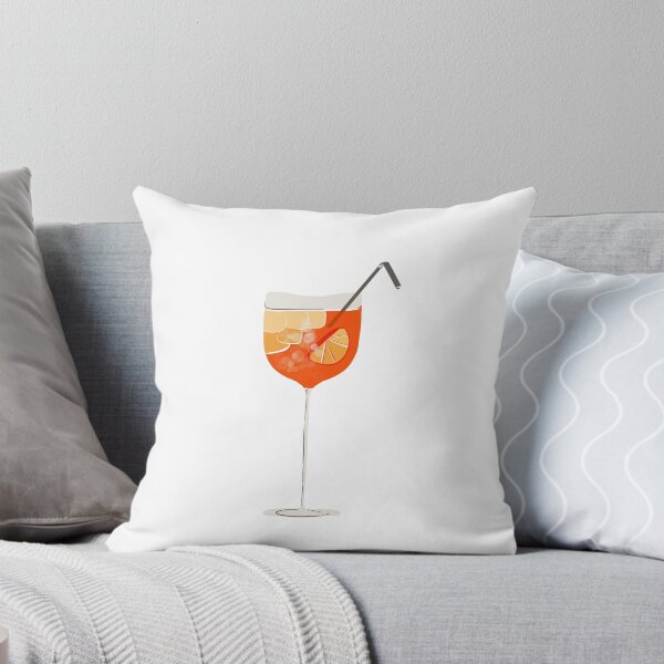 Item preview, Refreshing Spritz with orange and ice cubes designed and sold by MagnoliaArtL.