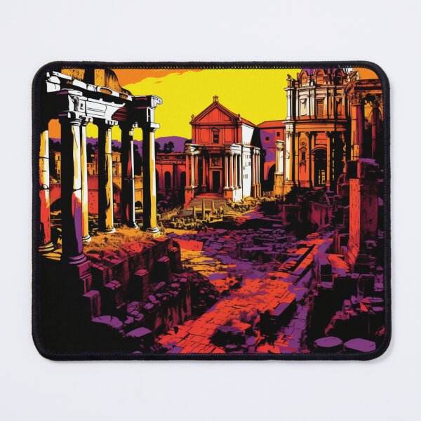 Item preview, A Pop Art Travel Print of Rome - Italy designed and sold by StudioRedKoala.