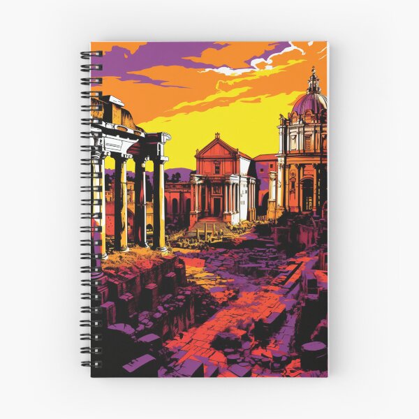 Item preview, A Pop Art Travel Print of Rome - Italy designed and sold by StudioRedKoala.