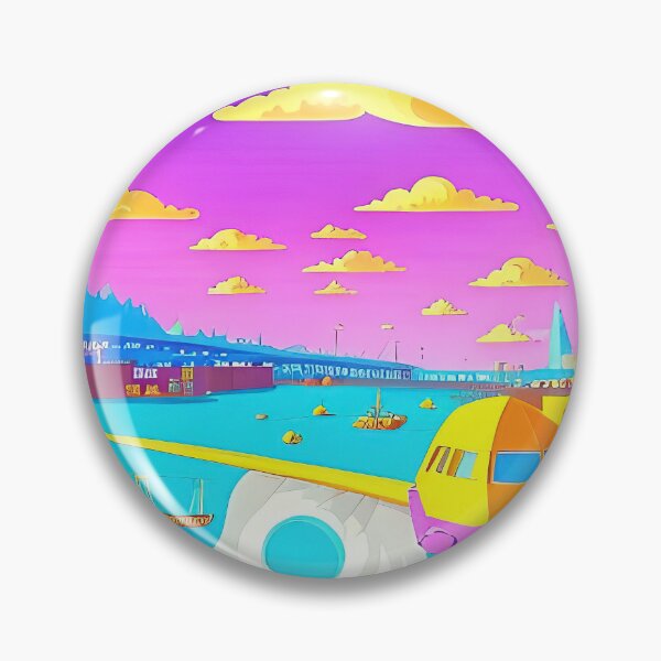Item preview, Comic World - A World illustrated like a Comic Strip. designed and sold by PixieDustAIArt.