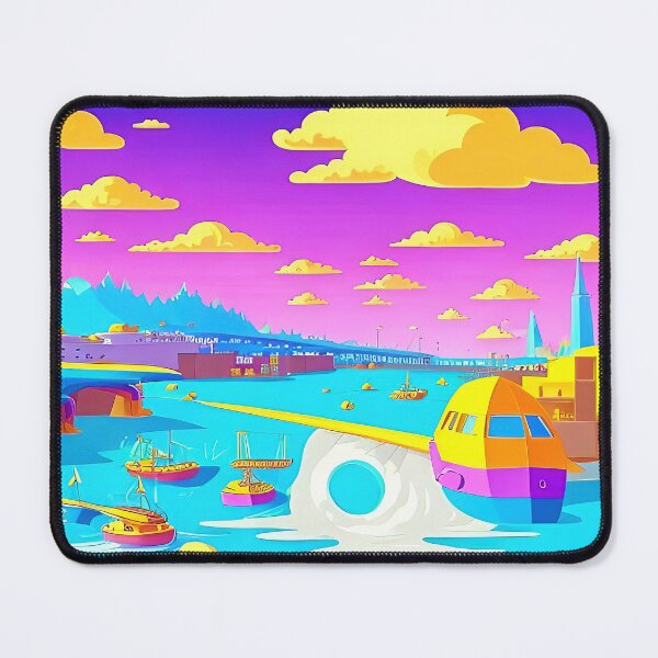 Item preview, Comic World - A World illustrated like a Comic Strip. designed and sold by PixieDustAIArt.