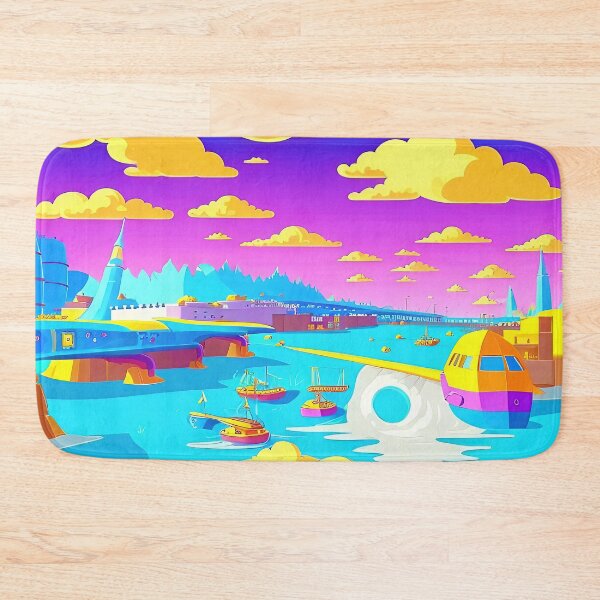 Item preview, Comic World - A World illustrated like a Comic Strip. designed and sold by PixieDustAIArt.