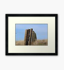Fence Framed Print