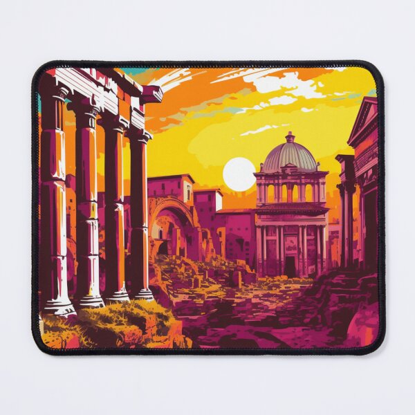 Item preview, A Pop Art Travel Print of Rome - Italy designed and sold by StudioRedKoala.