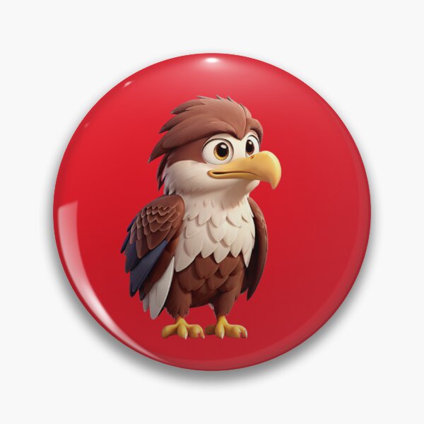 Item preview, Cute 3D style animated eagle - lovely designed and sold by ChickNickStudio.