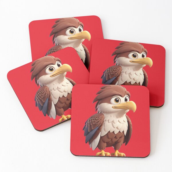 Item preview, Cute 3D style animated eagle - lovely designed and sold by ChickNickStudio.