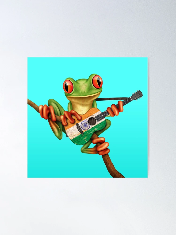 Tree-frog Ukulele Band yoga leggings