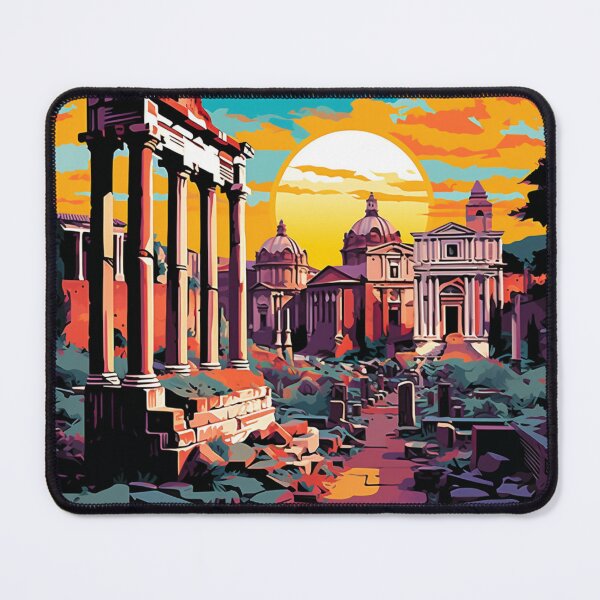 Item preview, A Pop Art Travel Print of Rome - Italy designed and sold by StudioRedKoala.