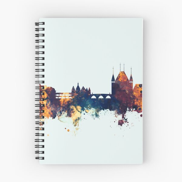 Item preview, Thun Switzerland Skyline designed and sold by ArtPrints.
