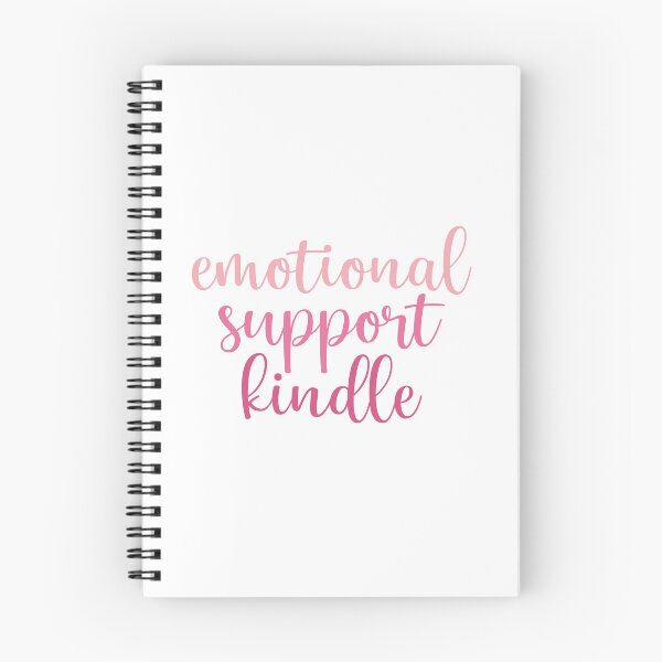 Item preview, Emotional Support Kindle Pink designed and sold by KimbeeCalderon.