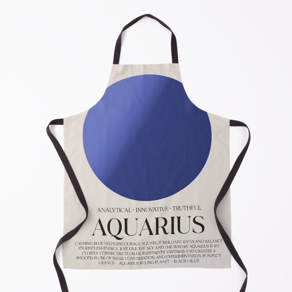 Item preview, Aquarius Color and Traits Horoscope  designed and sold by Supercrown.