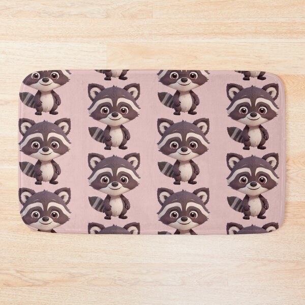 Item preview, Cute 3D Style Animated Raccoon - Lovely designed and sold by ChickNickStudio.