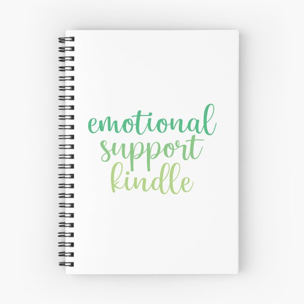 Item preview, Emotional Support Kindle Green designed and sold by KimbeeCalderon.