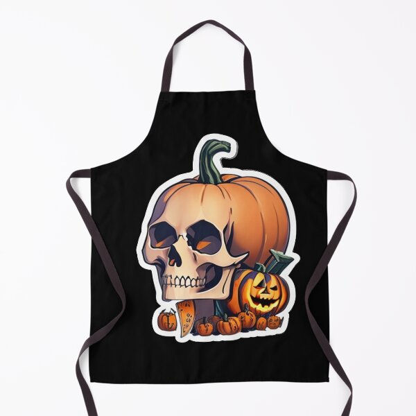 Item preview, Skull Skeleton Spooky Pumpkin designed and sold by TrendyPalette.