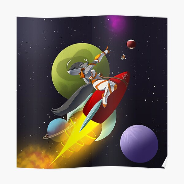 Space Vixen Poster