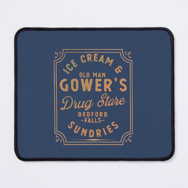 Item preview, It's a wonderful life, Mr. Gower's Drug Store, Christmas Design for Classic Holiday Movies designed and sold by SleeplessLady.