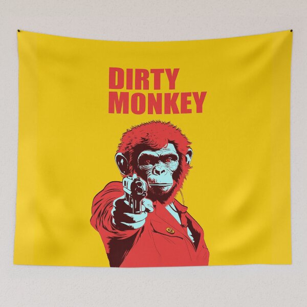 Item preview, Dirty Monkey #1 designed and sold by Prints-of-Art.