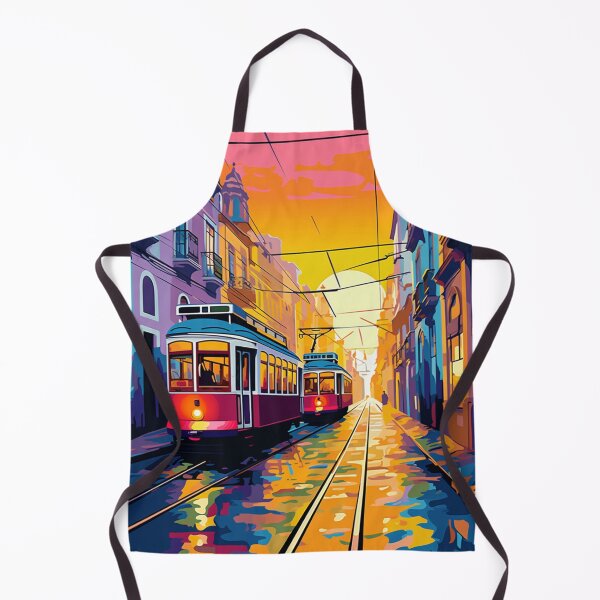 Item preview, A Pop Art Travel Print of Lisbon - Portugal designed and sold by StudioRedKoala.