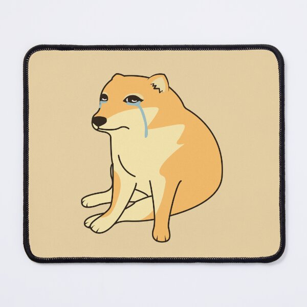 Item preview, puppy cheems crying designed and sold by Atsuwu.