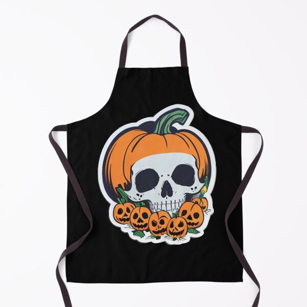 Item preview, Skull Skeleton Spooky Pumpkin designed and sold by TrendyPalette.