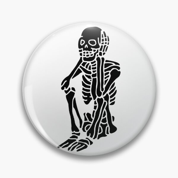 Item preview, Reflective Remains The Contemplative Skeleton designed and sold by DreamStore360.
