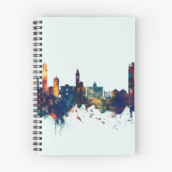 Item preview, Lugano Switzerland Skyline designed and sold by ArtPrints.