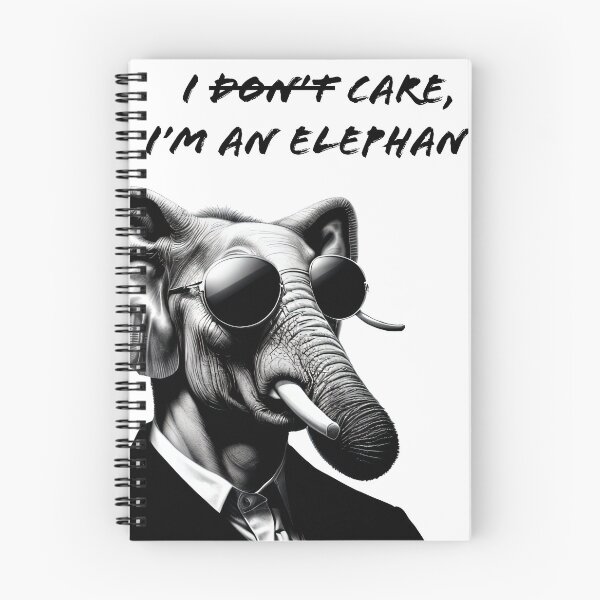 Item preview, Chilled Elephant with Sunglasses: Benevolent Nonchalance!  designed and sold by DjingoDingo.