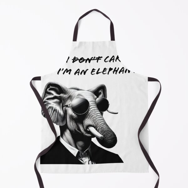 Item preview, Chilled Elephant with Sunglasses: Benevolent Nonchalance!  designed and sold by DjingoDingo.