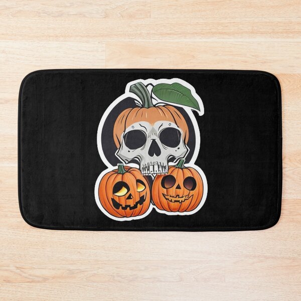 Item preview, Skull Skeleton Spooky Pumpkin designed and sold by TrendyPalette.