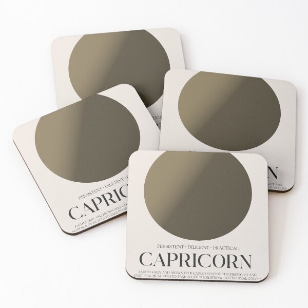 Item preview, Capricorn Color and Traits Horoscope  designed and sold by Supercrown.