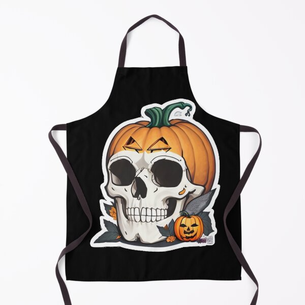 Item preview, Skull Skeleton Spooky Pumpkin designed and sold by TrendyPalette.