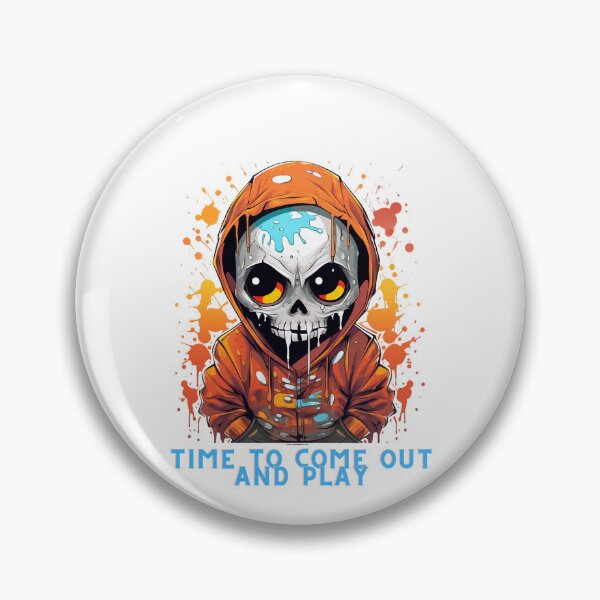 Item preview, Spooky Hoodie Skeleton: Come Out and Play Halloween T-Shirt designed and sold by Rebekkahsdesign.