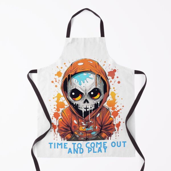 Item preview, Spooky Hoodie Skeleton: Come Out and Play Halloween T-Shirt designed and sold by Rebekkahsdesign.