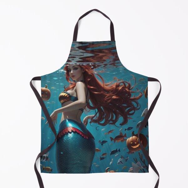 Item preview, Sirenas Pumpkin Sea Mermaid designed and sold by SirenasWorld.