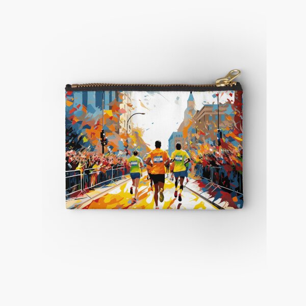 Item preview, A Pop Art Travel Print of the Boston Marathon - Massachusetts designed and sold by StudioRedKoala.