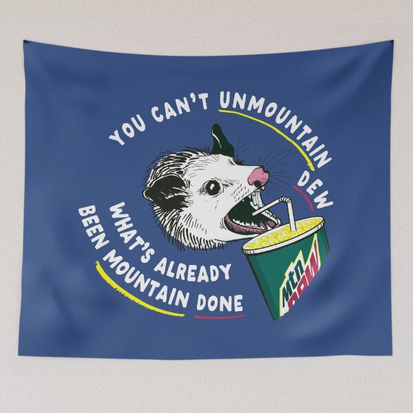 Item preview, Unmountain Dew Opossum designed and sold by justwaterthanks.