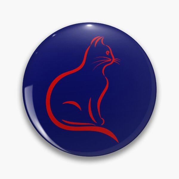 Item preview, Outline of a Curvy Cat designed and sold by Jeallan Designs.