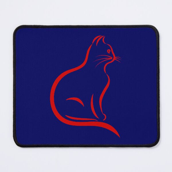Item preview, Outline of a Curvy Cat designed and sold by Jeallan Designs.